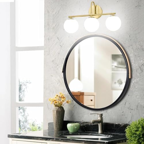 Odimola Gold Vanity Lights Modern Brushed Gold Vanity Lights for Bathroom