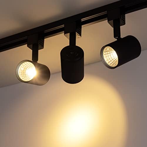 Mirrea LED Track Lighting Heads 6-Pack 3000K Warm White