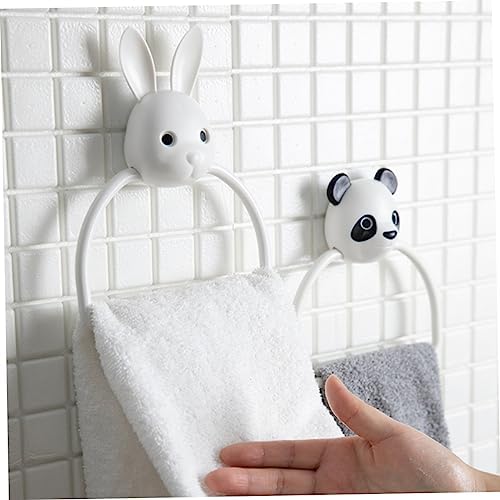 Cute Rabbit Wall-Mounted Towel Holder