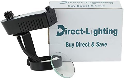Direct-Lighting MR16 Black Track Lighting Head