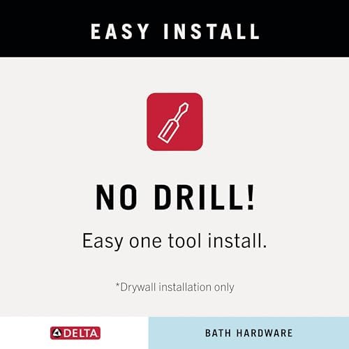 Delight Your Bath with DELTA 73508-CZ Towel Bar