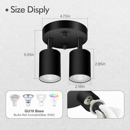 Bricosmocon Adjustable Ceiling Spotlight