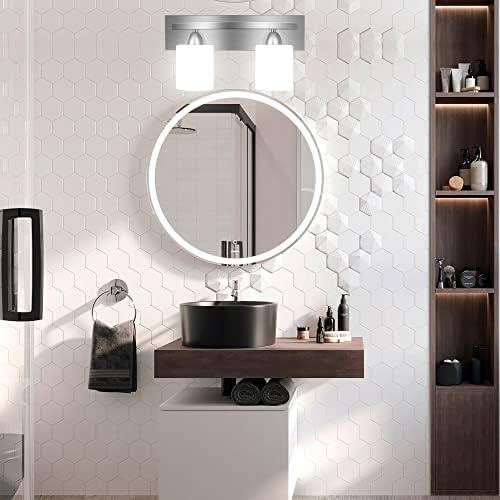 Solitaire Luxury Two-Light Vanity Set with Multiple Function Features