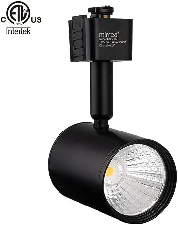 Mirrea LED Track Lighting Heads 6-Pack 3000K Warm White