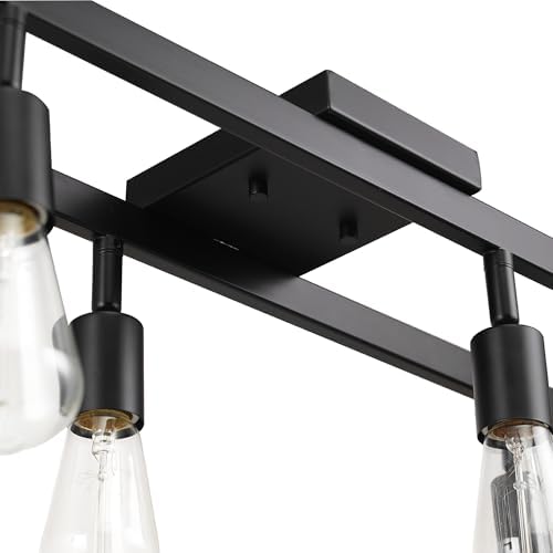 Stunning Matte Black Farmhouse Lighting by Globe Electric