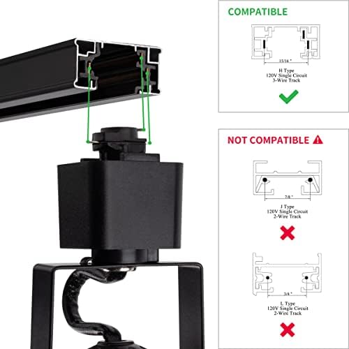 Mirrea 6-Piece Track Lighting System