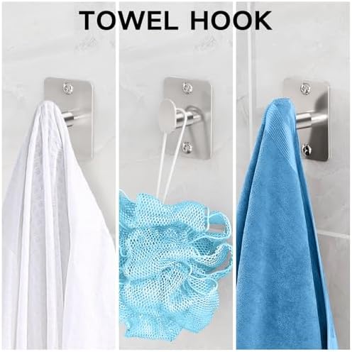 Sturdy 4-Piece Bathroom Hardware Set