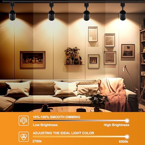8-Piece 10W Track Lighting Accents