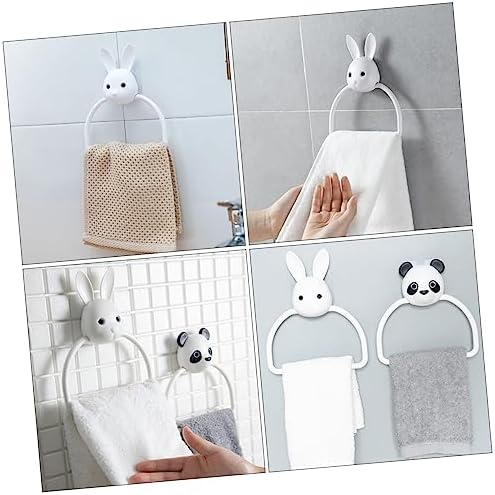 Cute Rabbit Wall-Mounted Towel Holder