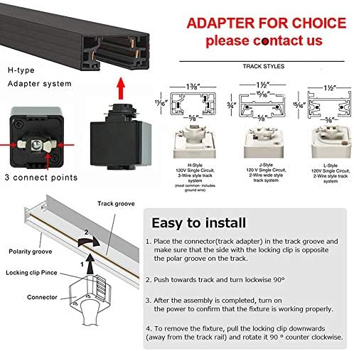 H-Type Track Lighting Pendant