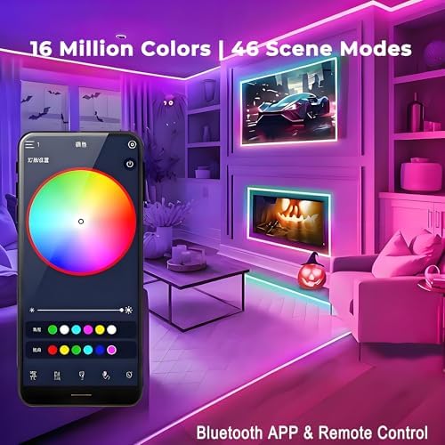 328ft RGB LED Strip Lights