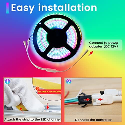 Spotless 96LEDsm RGB LED Strip Light for Creative Display