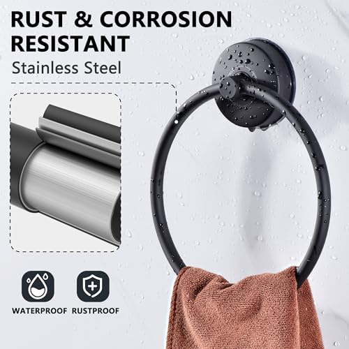 JOMOLA Suction Cup Towel Holder