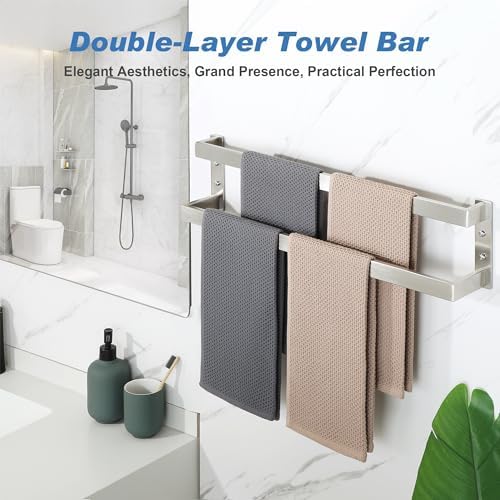 Alise 24-inch Stainless Steel Towel Holder