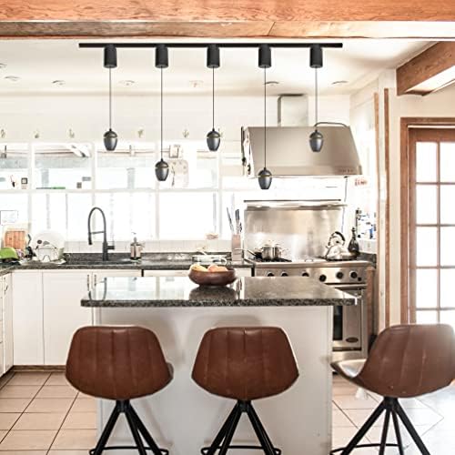 Adjustable 7W Hanging Pendant Light with Telescoping Wire for Modern dec Home