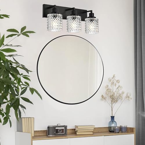 MELUCEE 3-Light Bathroom Vanity Light