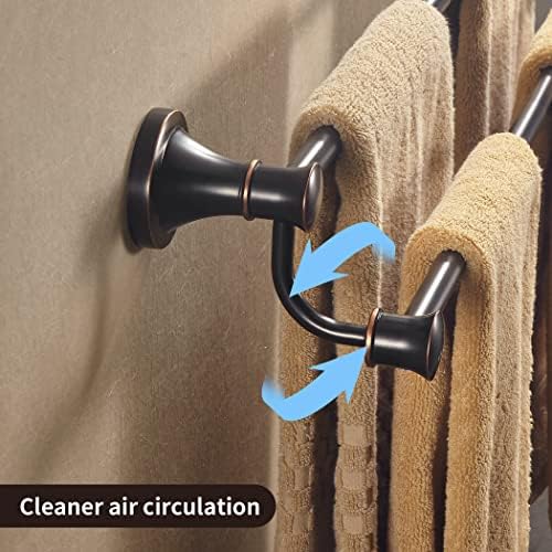 Wolibeer Oil-Rubbed Bronze Towel Holder -Functional Stylish