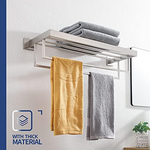 KOKOSIRI 24 Towel Shelf Holders