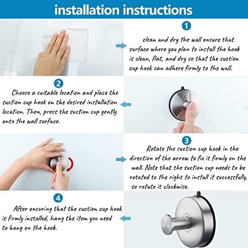 Stylish Suction Cup Towel Hooks