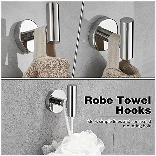 20-Piece Bathroom Hardware Set with doipron Fast Easy to Install