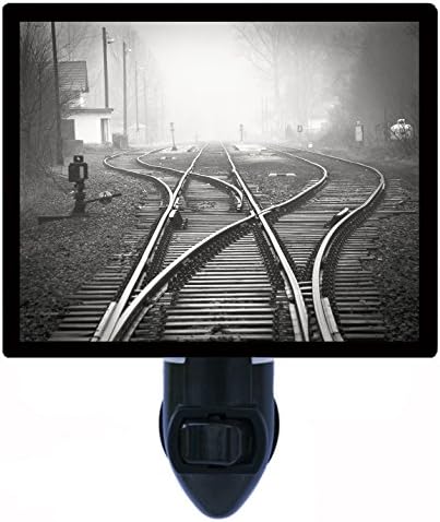 Night Light Designs - Foggy Tracks LED Night Light