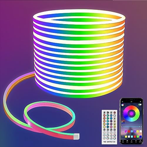 RGB LED Rope Lights with Remote Control 328ft IP65 Waterproof