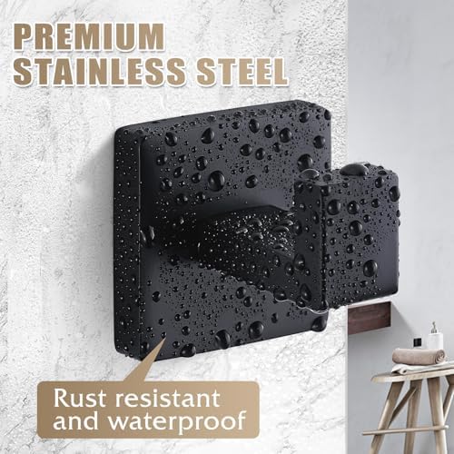 Premium Heavy-Duty Towel Hooks for Home Use