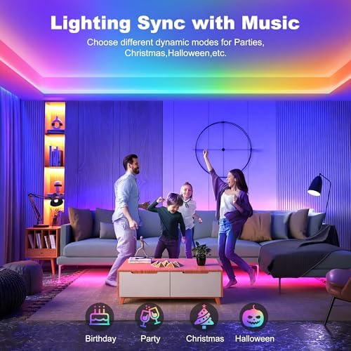 GIDEALED RGB Smart LEDStrip-24V 164ft_musicDIY