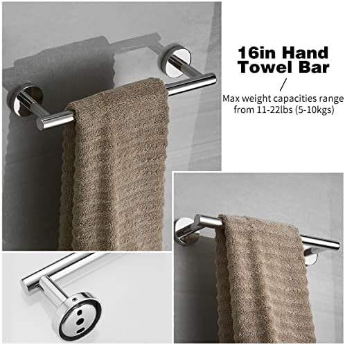 20-Piece Bathroom Hardware Set with doipron Fast Easy to Install