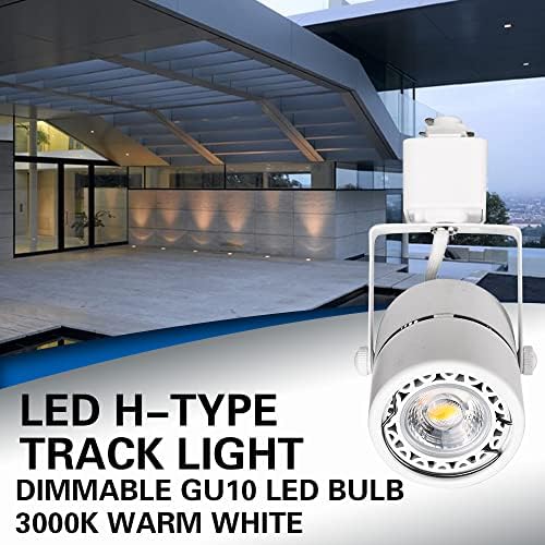 10W Dimmable LED Track Lighting for Retail 3000K Warm White
