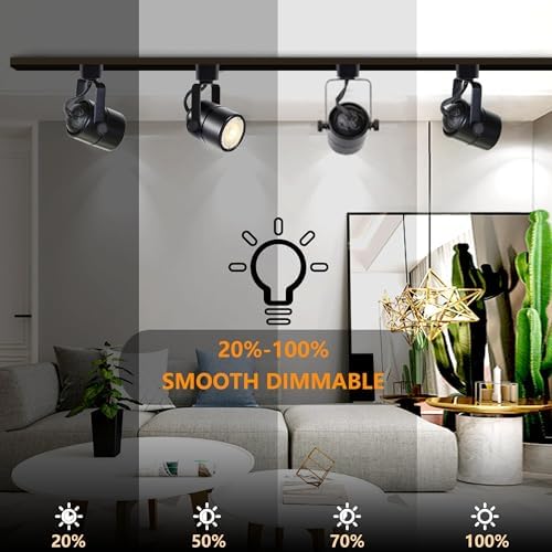 Adjustable LED Track Lighting -Replaceable GU10 Bulbs