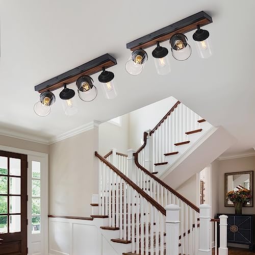 KEESFU 4-Light Track Ceiling Light