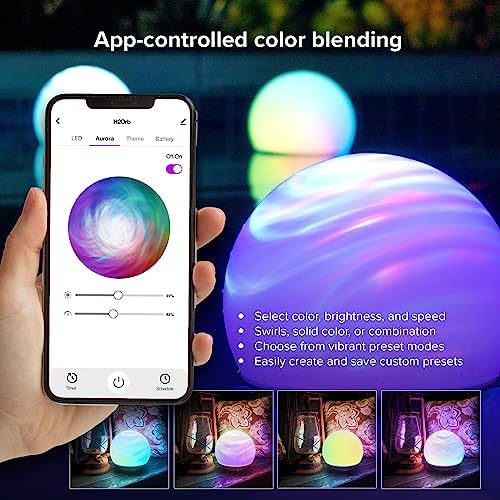 Glowing Floating Orb Light