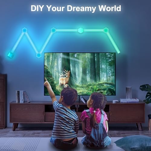 Smart LED Wall Lights for Gaming Night