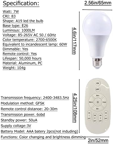 Glass Pendant Light with Smart LED