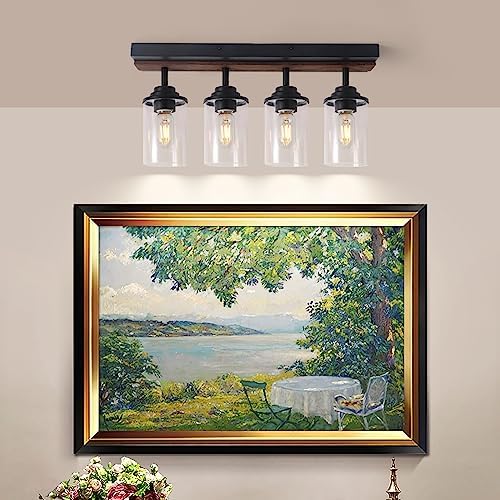 KEESFU 4-Light Track Ceiling Light