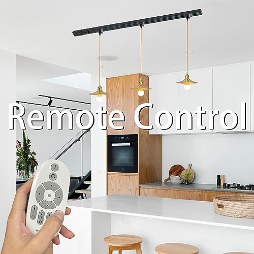 Remote Control J-Type Track Pendant Light