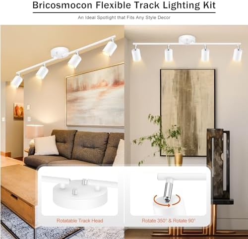 Modern White Track Lighting