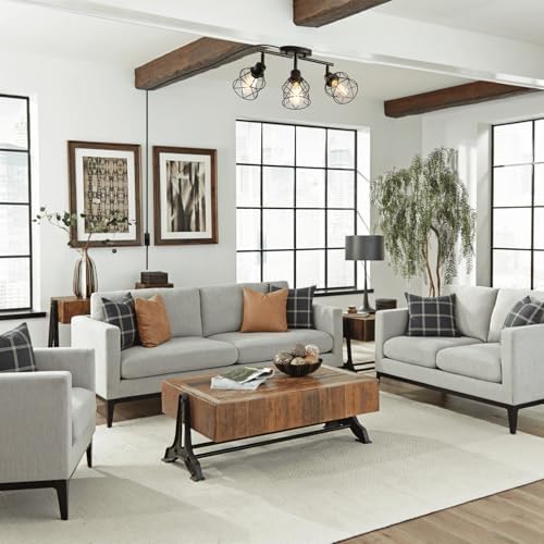 Plug-in Track Lighting for Black Farmhouse Style
