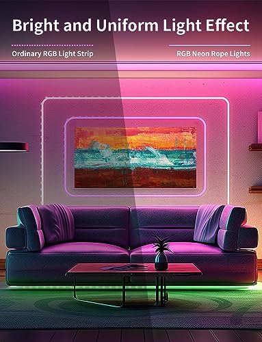 RGB LED Rope Lights with Remote Control 328ft IP65 Waterproof