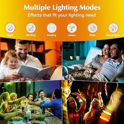 16-Color RGBW Track Lighting Heads Set White